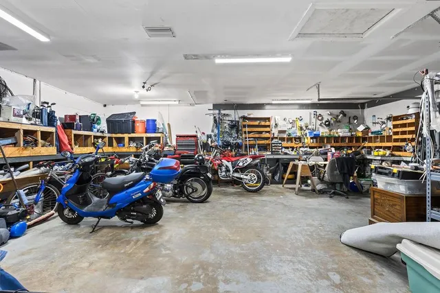 a view of a storage room with a lot of stuff and toys