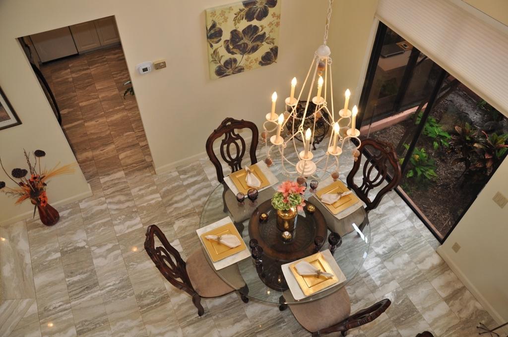 6514 Via Benita Boca Raton, FL 33433 - Photo 15 of 31 Dining Room Overhead