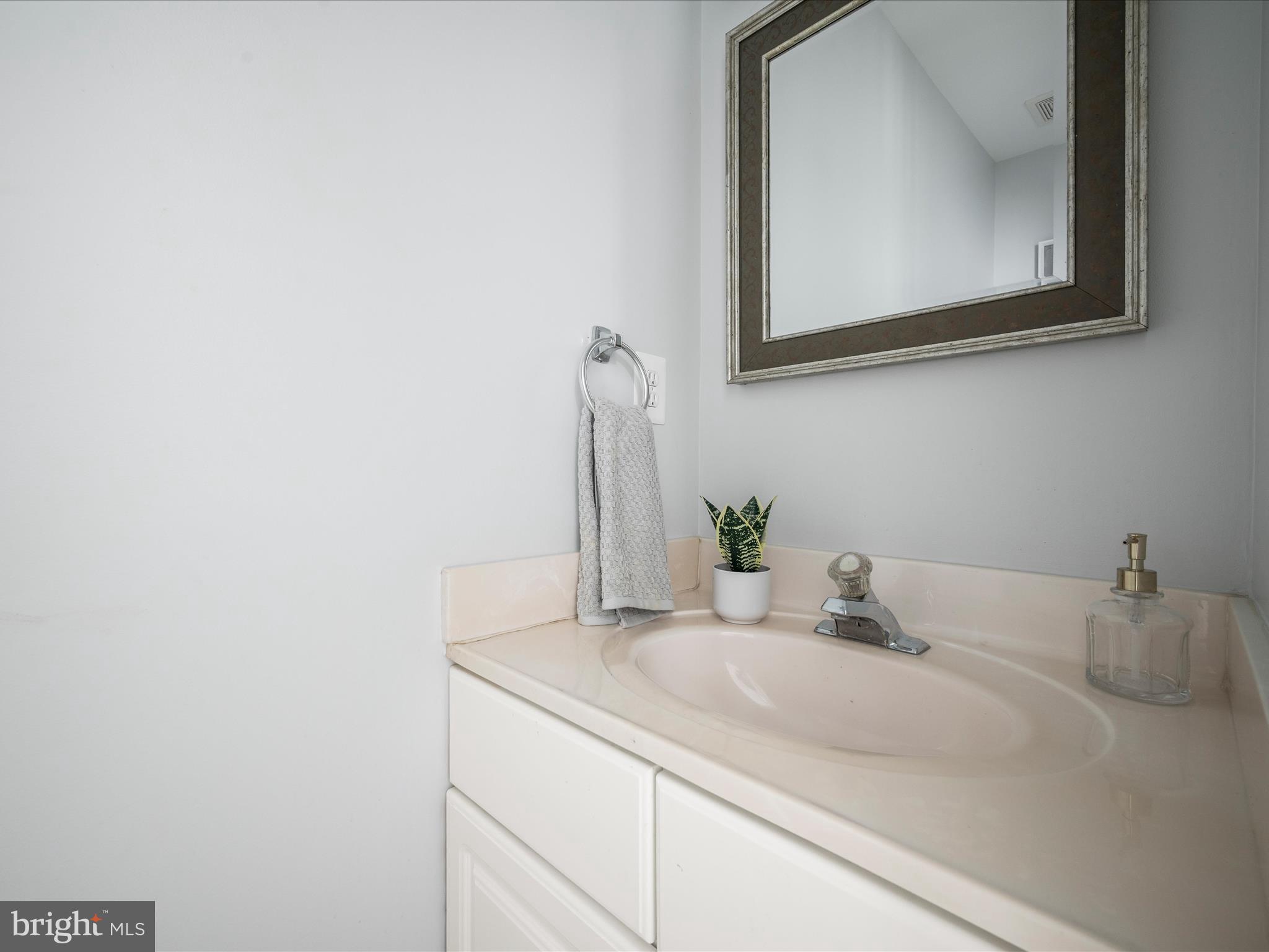 20198 Brookview Square Ashburn, VA 20147 - Photo 11 of 61 a bathroom with a sink and a mirror