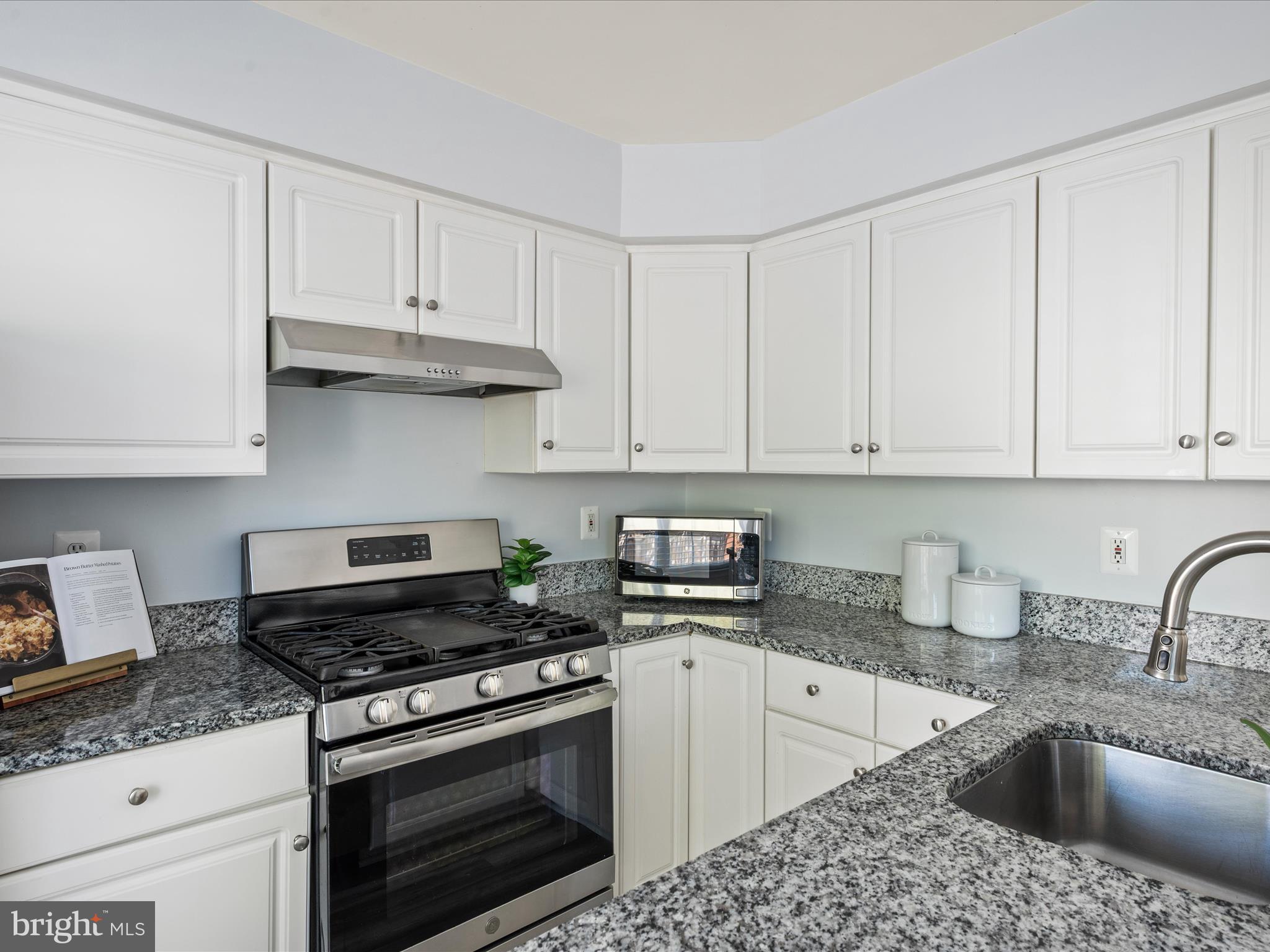 20198 Brookview Square Ashburn, VA 20147 - Photo 22 of 61 a kitchen with white cabinets and appliances