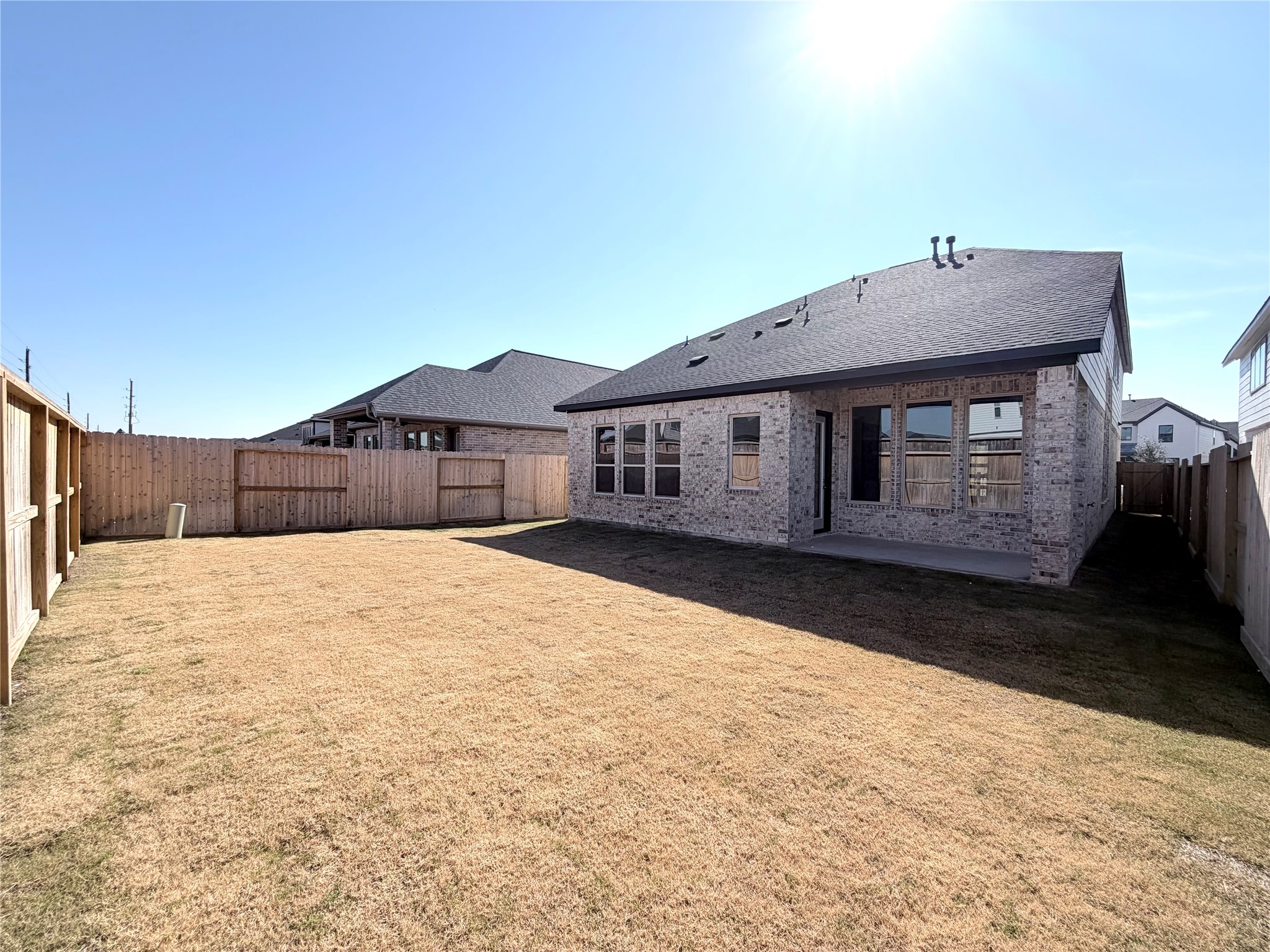 31174 Riley Hts Drive Fulshear, TX 77441 - Photo 38 of 38 Spacious backyard