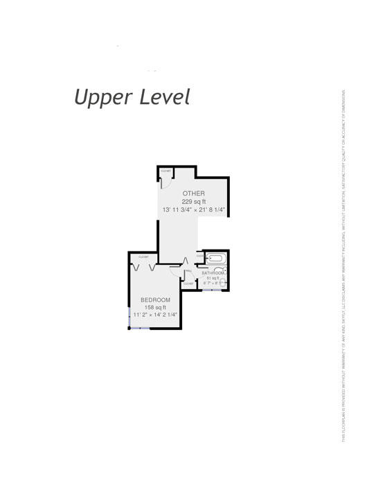 2529 South Clearing Road Salem, VA 24153 - Photo 34 of 34 Upper Level Floor Plan