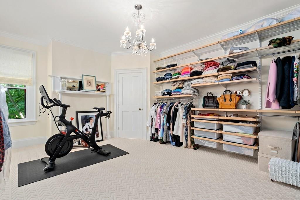 699 Boston Post Road Weston, MA 02493 - Photo 34 of 41 a view of a room with gym equipment