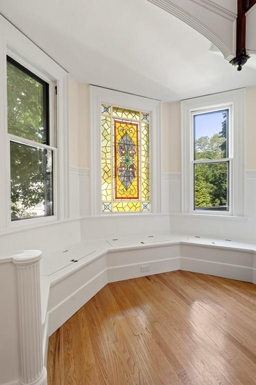 699 Boston Post Road Weston, MA 02493 - Photo 35 of 41 a view of an empty room with a window and wooden floor