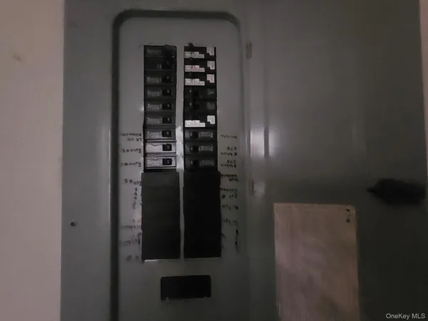 a close view of closet