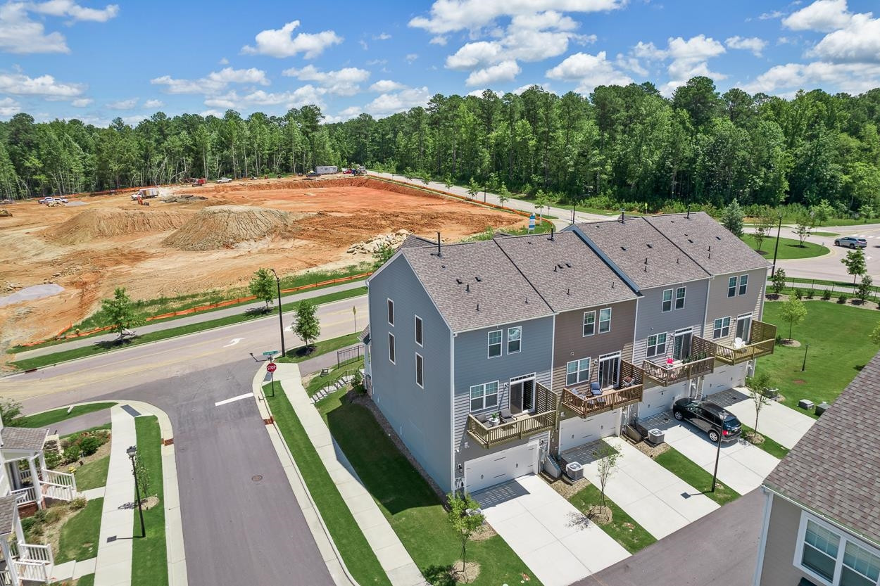 1002 Royal Mill Avenue Wake Forest, NC 27587 - Photo 41 of 51 an aerial view of a house with porch