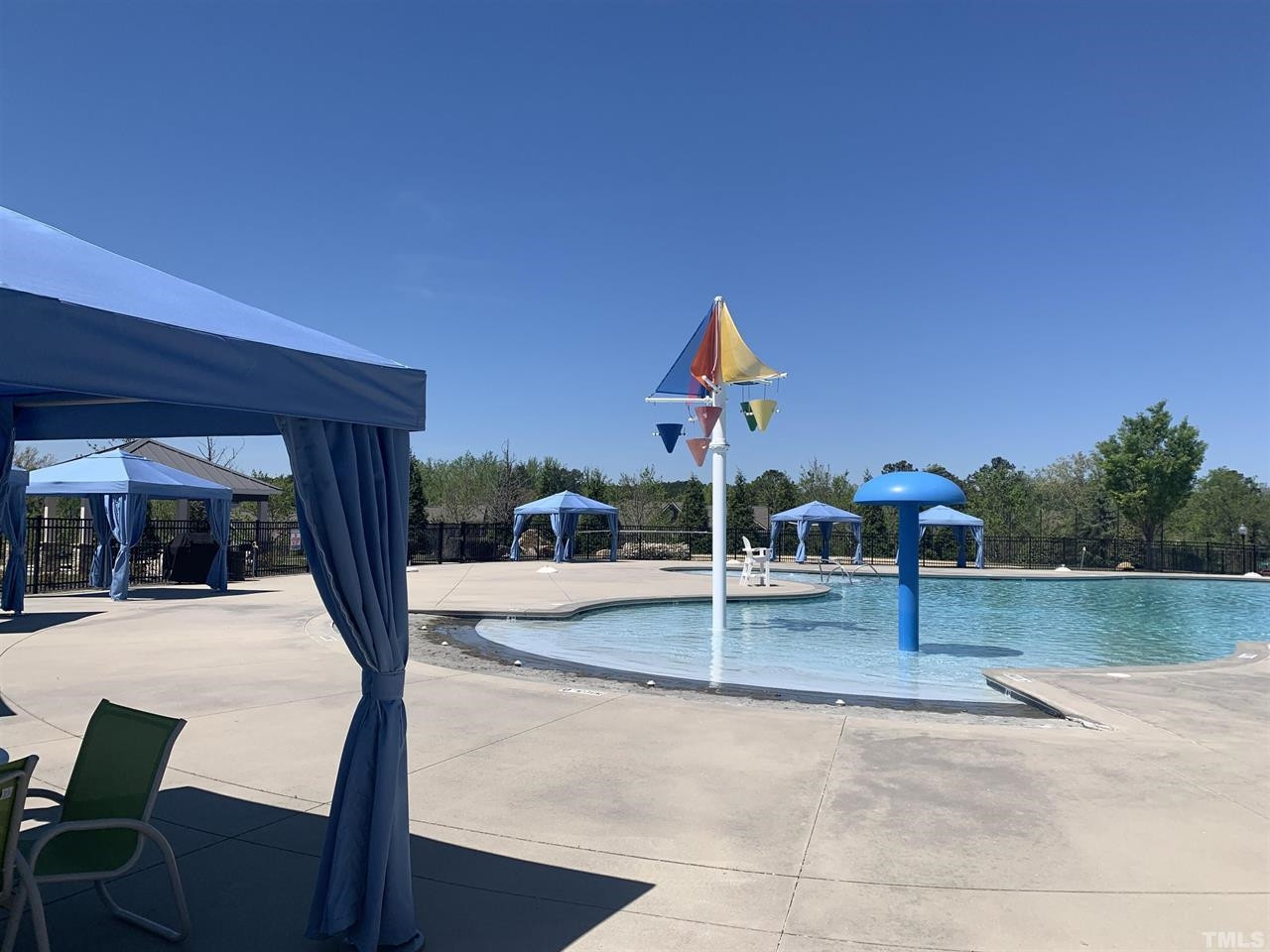 1002 Royal Mill Avenue Wake Forest, NC 27587 - Photo 46 of 51 a view of a swimming pool with a patio