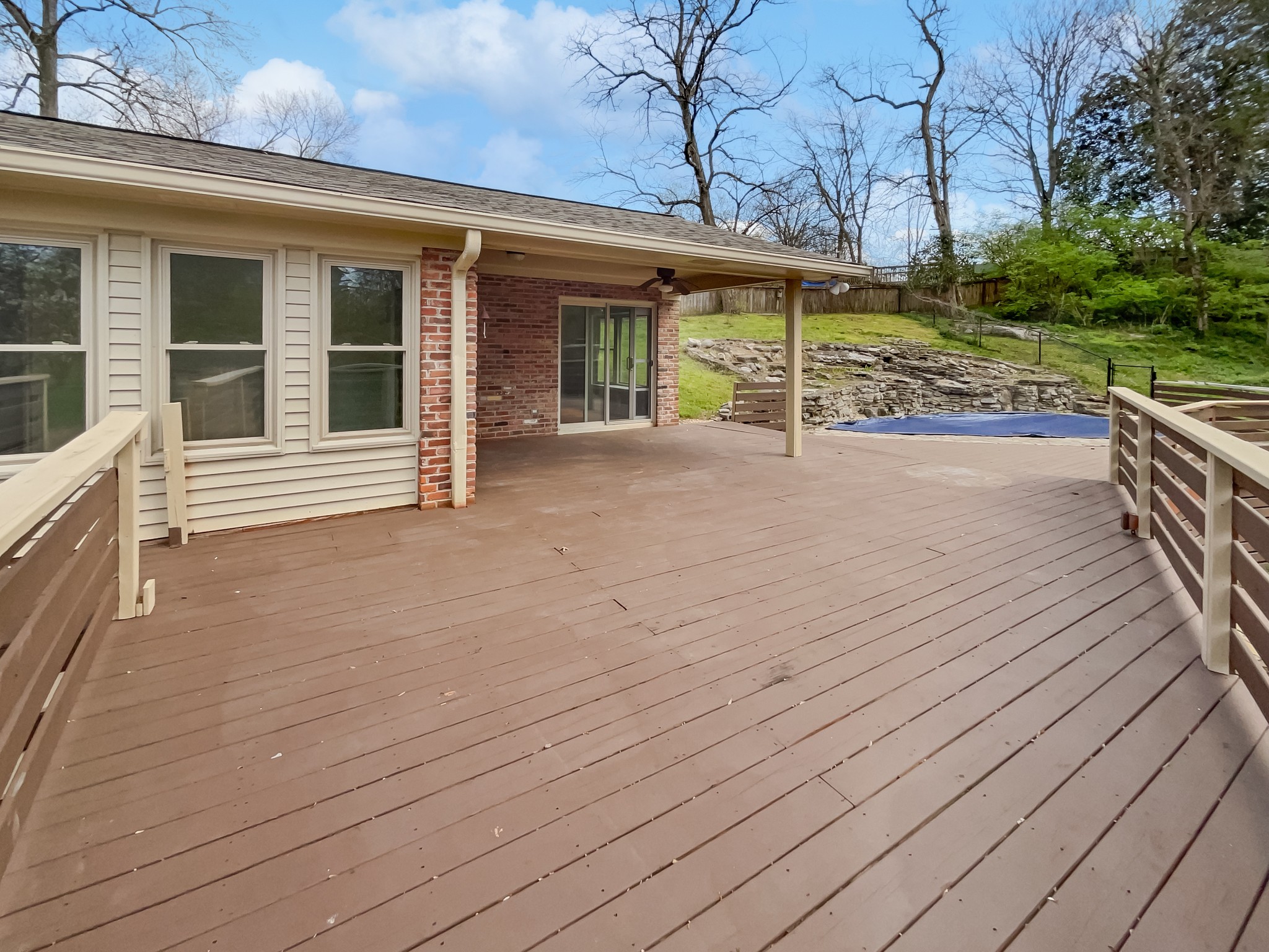 158 Spring Valley Road Nashville, TN 37214 - Photo 6 of 29 a view of a house with a backyard