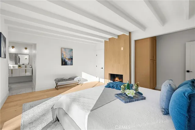 a bathroom with a shower sink and mirror