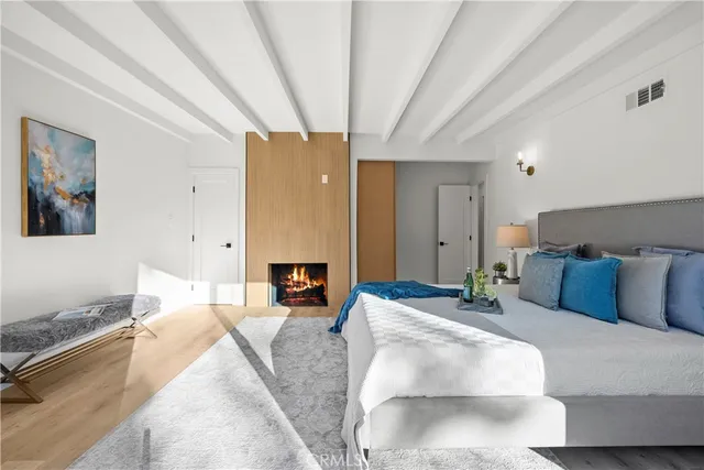 a view of a chairs and table in the garden