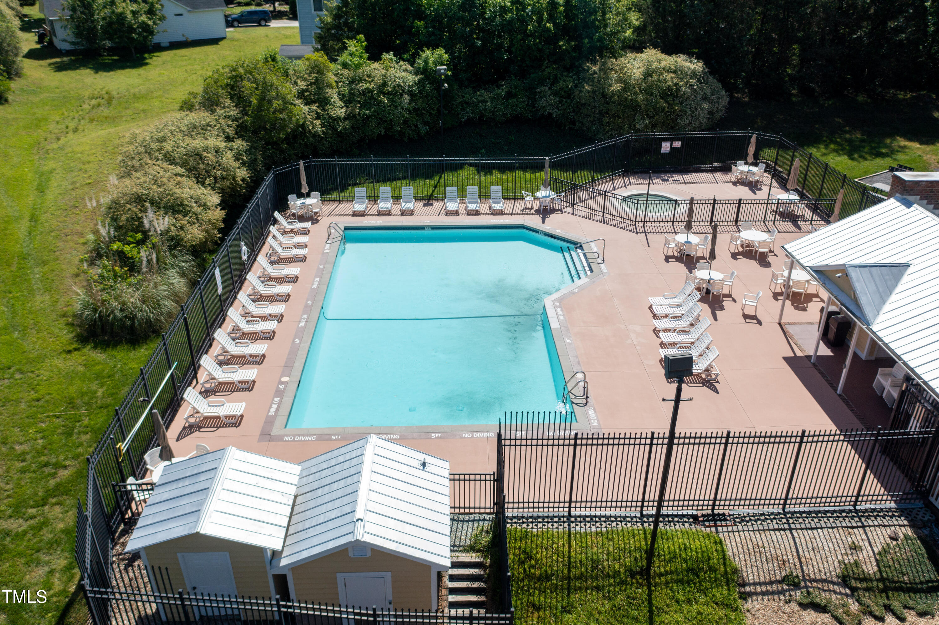 4711 Buttonbush Drive Durham, NC 27712 - Photo 39 of 43 a view of a backyard