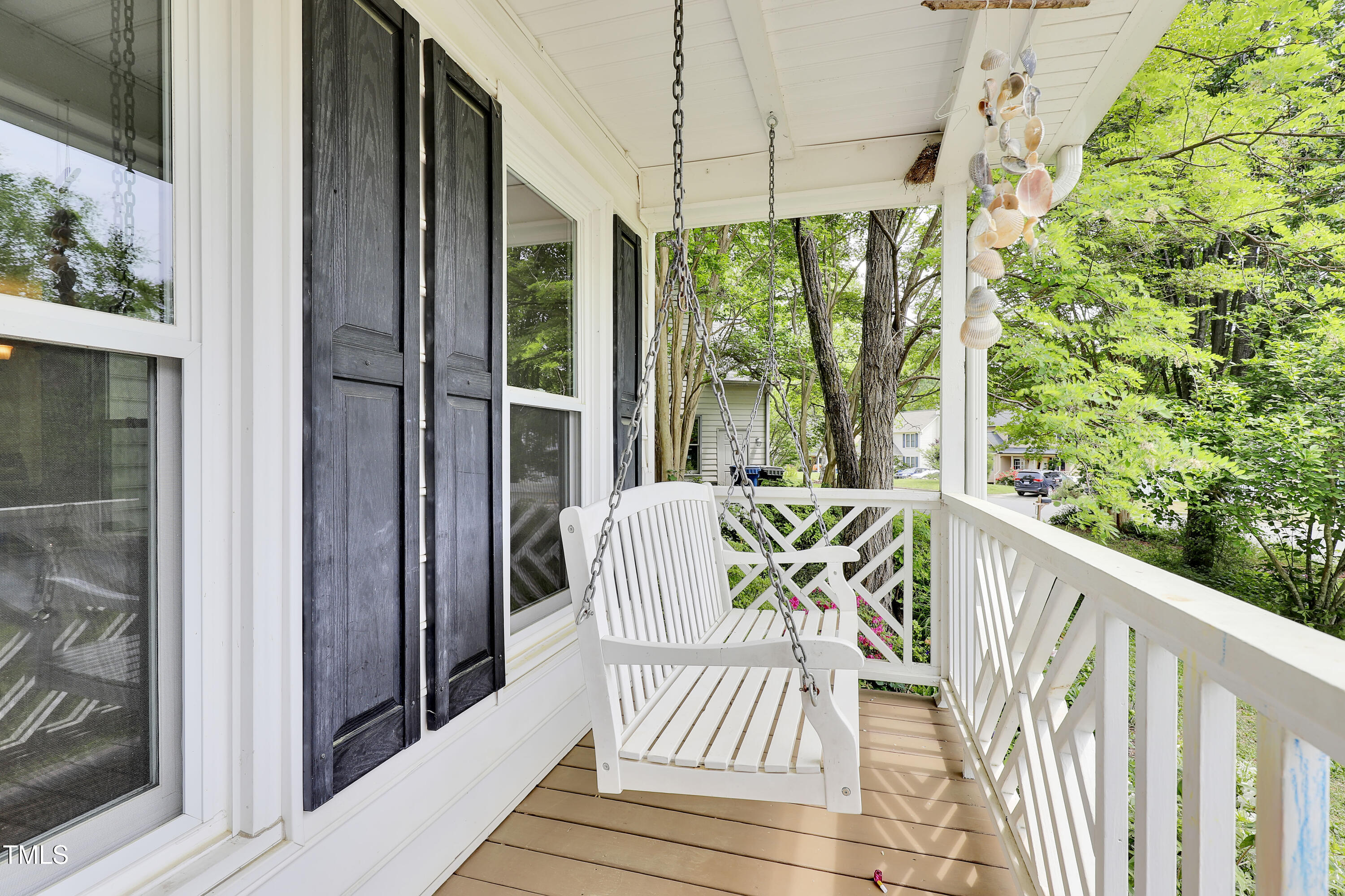 4711 Buttonbush Drive Durham, NC 27712 - Photo 4 of 43 a view of a balcony with garden