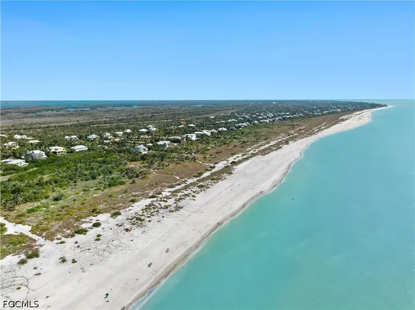 a view of an ocean beach