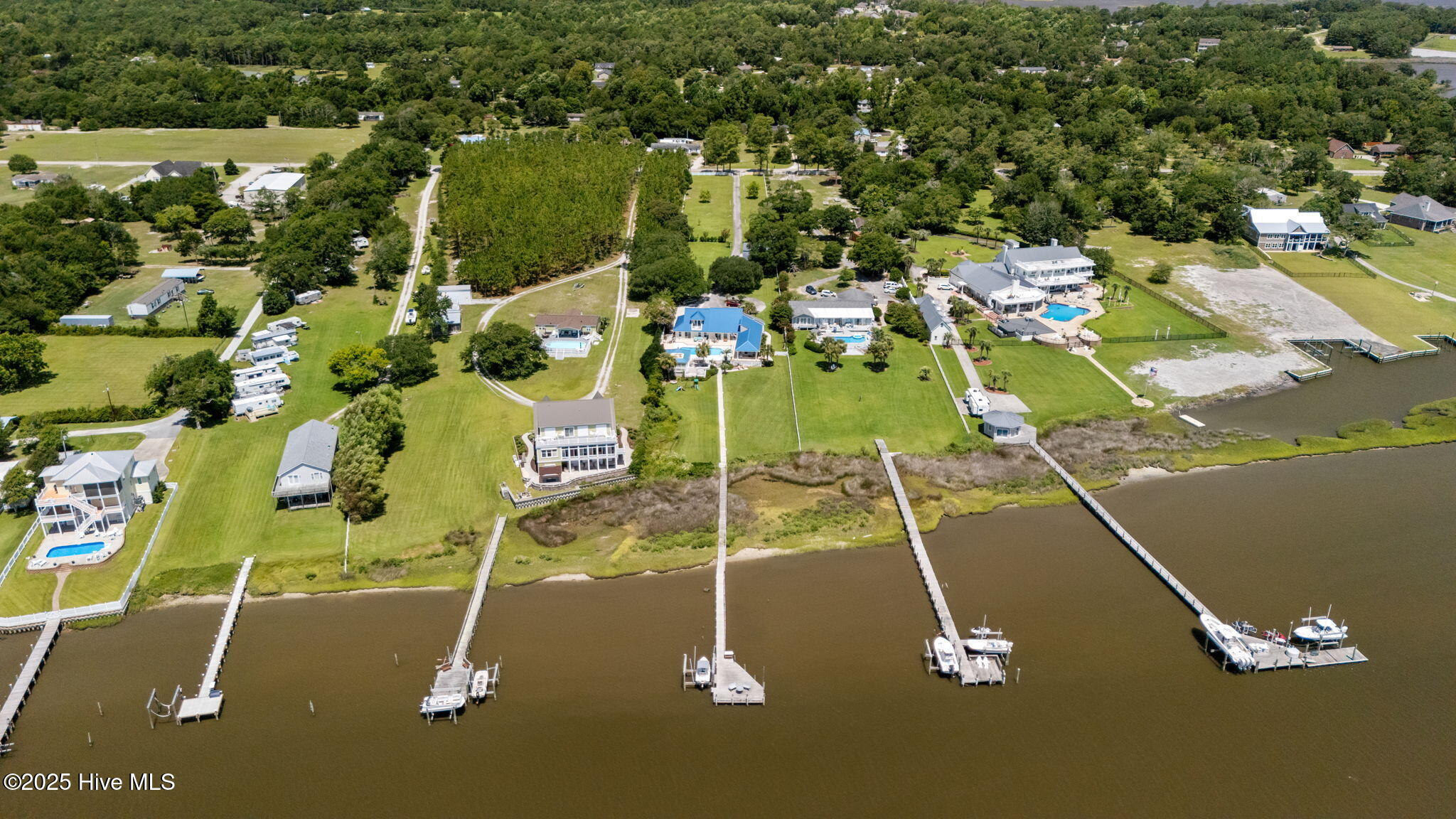 162 Peninsula Manor Road Hubert, NC 28539 - Photo 63 of 79 View From ICW