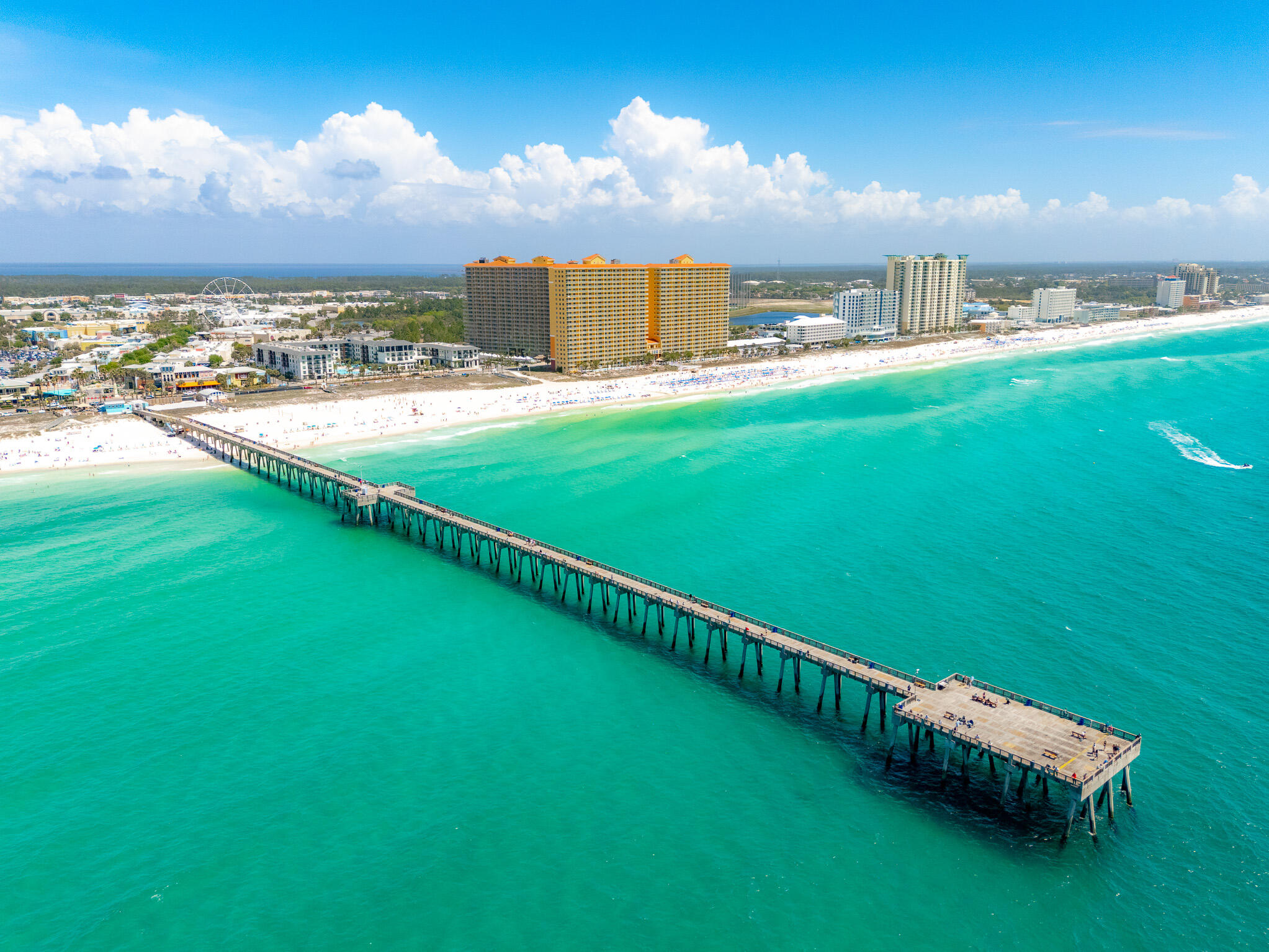 16701 Front Beach Road, Unit 2307 Panama City Beach, FL 32413 - Photo 6 of 50 16701 Front Beach Dr Unit 2307 Drone