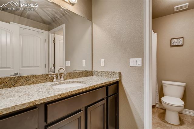 6222 Jorie Road Colorado Springs, CO 80927 - Photo 19 of 27 Basement Full Bathroom 1