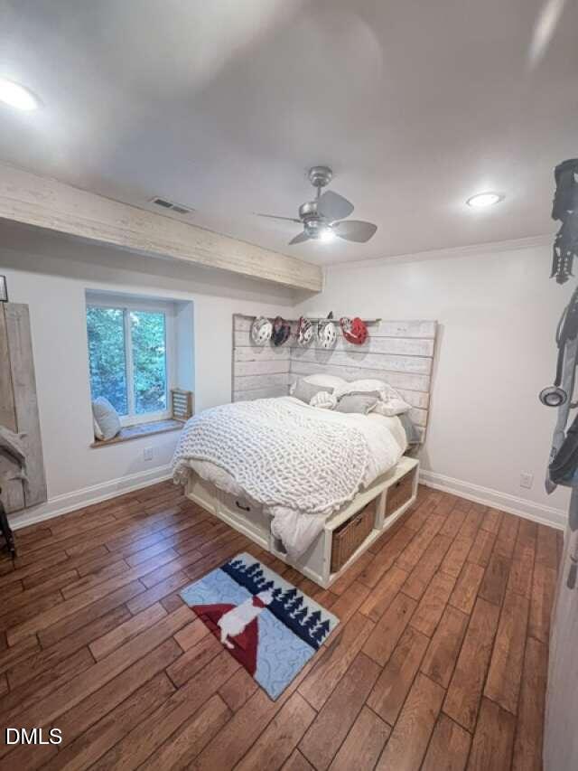 1204 Queensferry Road Cary, NC 27511 - Photo 24 of 50 a bedroom with a bed and window