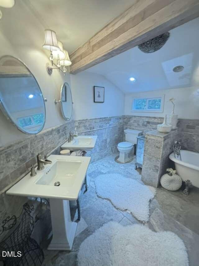 1204 Queensferry Road Cary, NC 27511 - Photo 34 of 50 a bathroom with a sink and a mirror