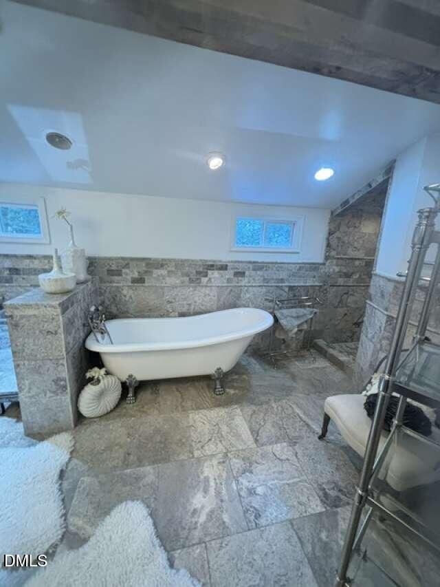 1204 Queensferry Road Cary, NC 27511 - Photo 37 of 50 a bathroom with a sink toilet and mirror