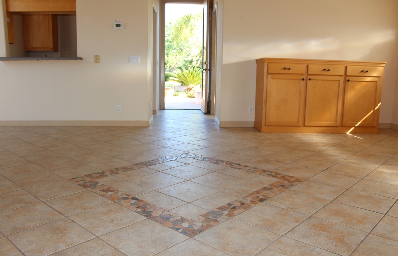 13635 Overland Pass Road Poway, CA 92064 - Photo 24 of 25 Tile flooring detail in guest house.
