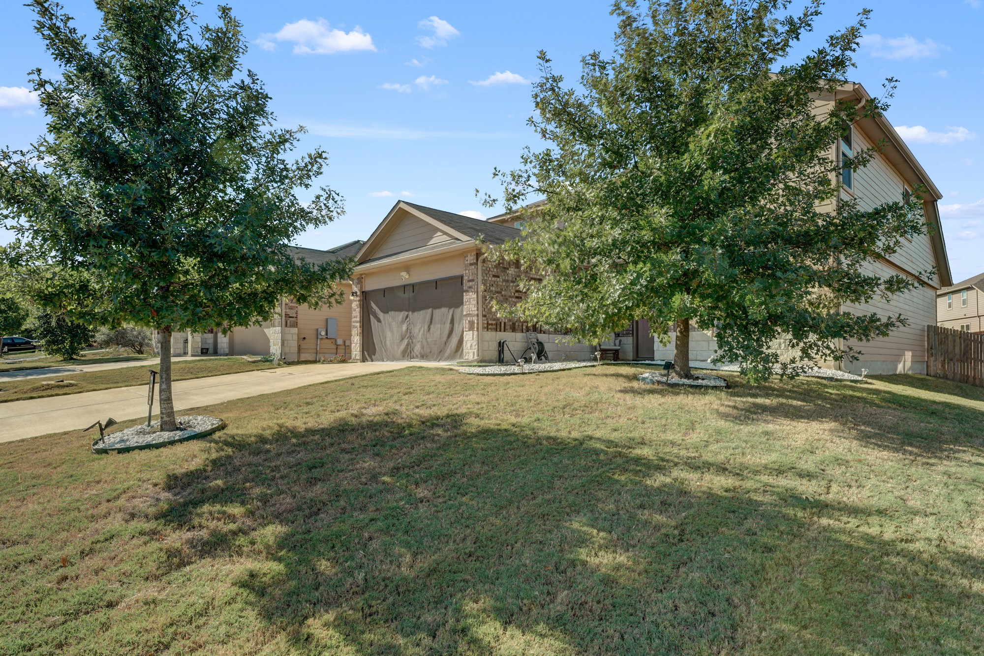 633 Donegal Lane Georgetown, TX 78626 - Photo 3 of 21 a view of a house with a backyard