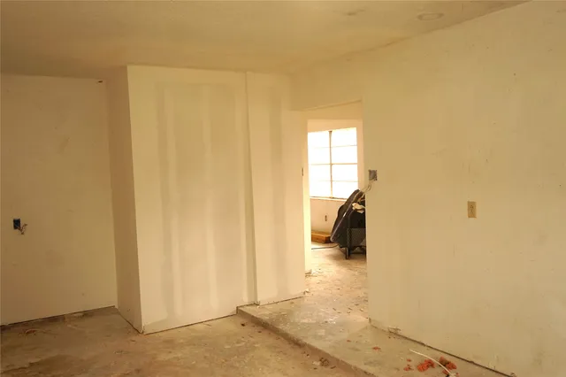 a view of a livingroom with wooden floor