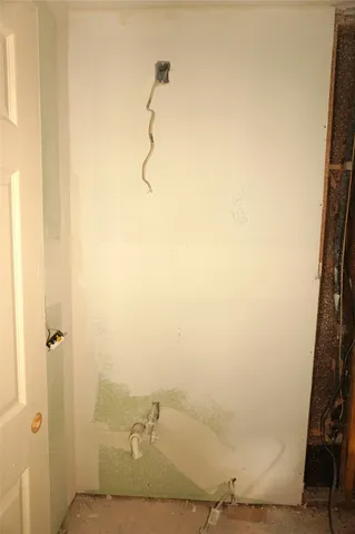 a view of a door with an outdoor space