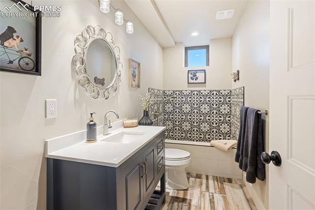16835 Goshawk Road Colorado Springs, CO 80908 - Photo 33 of 50 basement bathroom with dog tub
