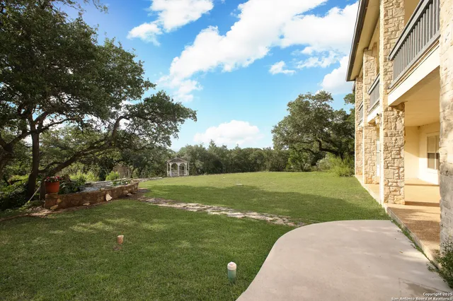a view of a green field