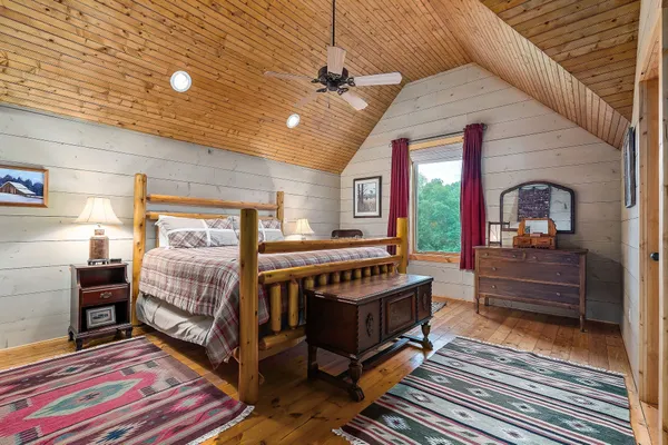 a view of outdoor space with deck and yard