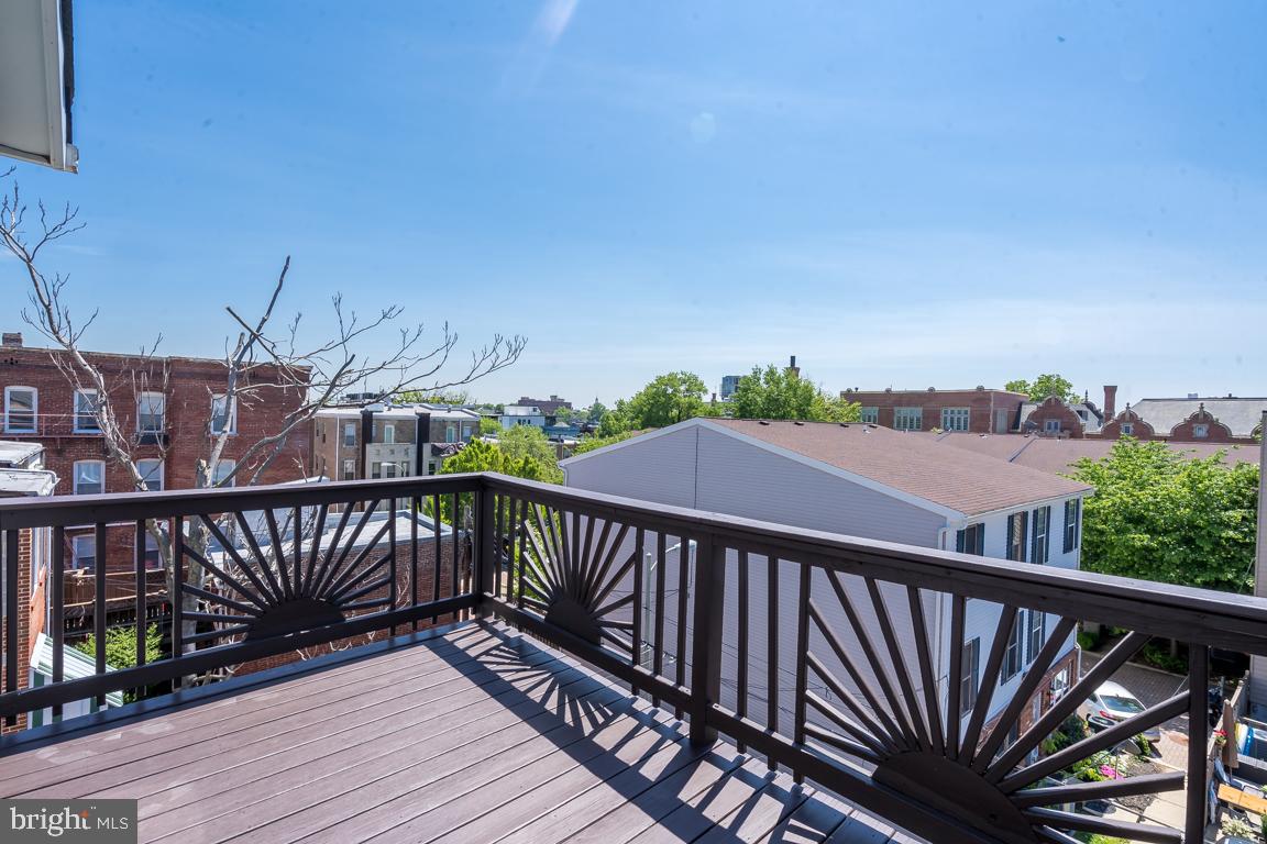 1126 Columbia Road Northwest, Unit 4 Washington, DC 20009 - Photo 38 of 44 Master Suite personal deck