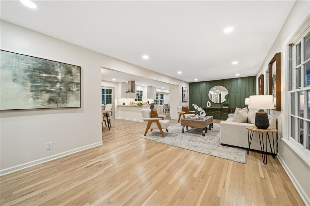 2089 Carthage Road Tucker, GA 30084 - Photo 7 of 38 a living room with furniture and a wooden floor