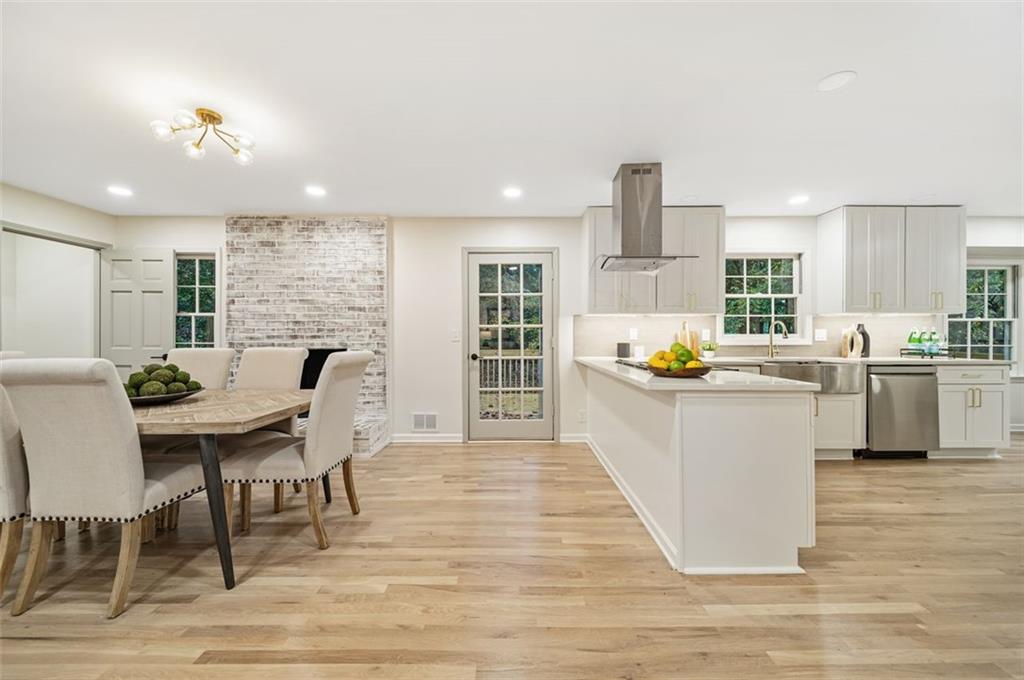 2089 Carthage Road Tucker, GA 30084 - Photo 9 of 38 a kitchen that has a table and chairs in it