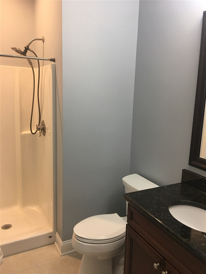 925 Pebblebrook Drive Raleigh, NC 27609 - Photo 19 of 23 Full Bath in Area Above Garage with Cherry Cabinets and Granite Counter Top