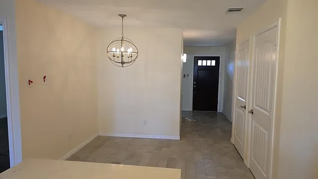 a view interior of a house with hallway