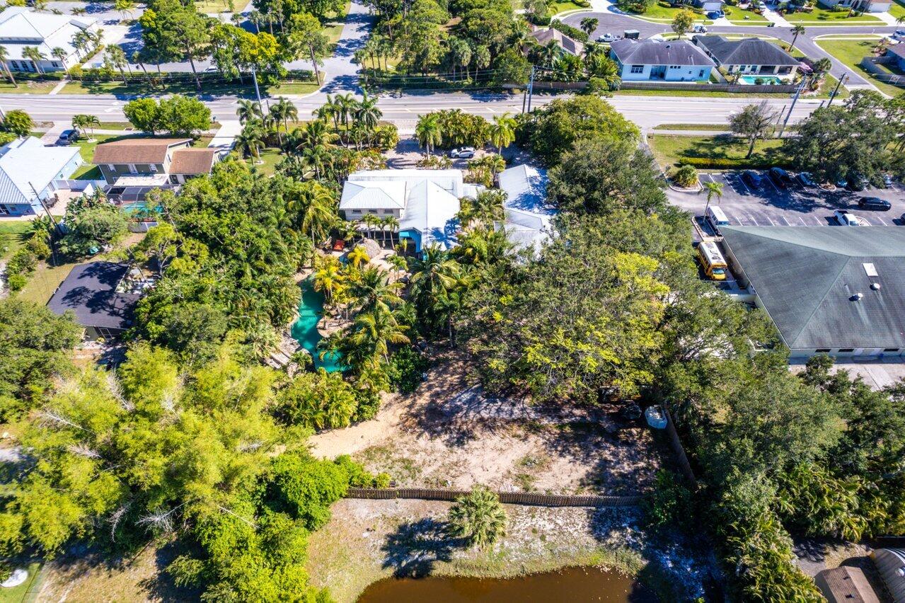 5861 Roebuck Road Jupiter, FL 33458 - Photo 66 of 74 Aerial of Back of House