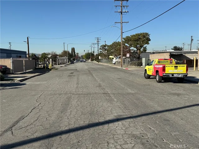 a view of street with cars