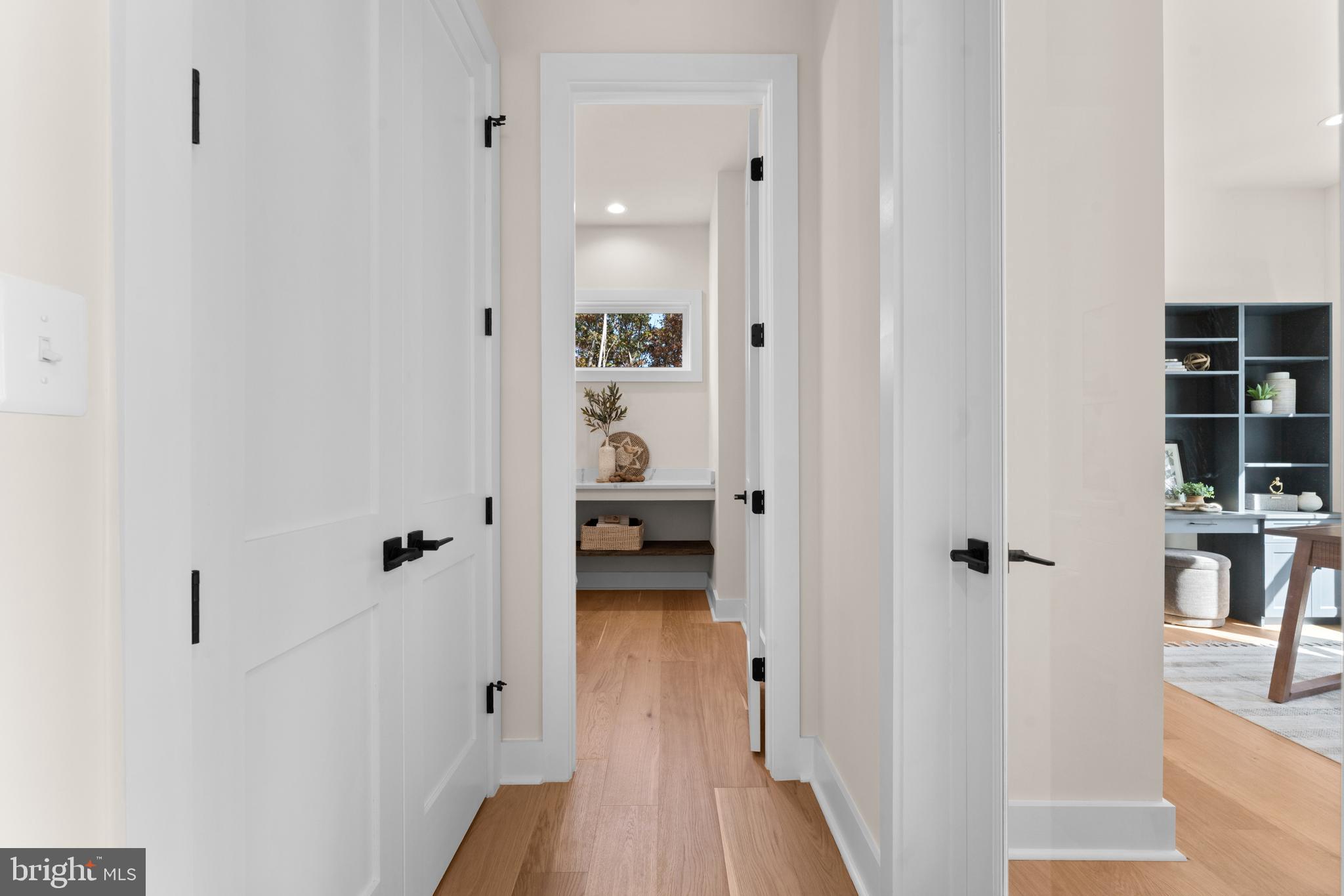 0 Greenwich Road Nokesville, VA 20181 - Photo 9 of 67 a view of a hallway with wooden floor and staircase