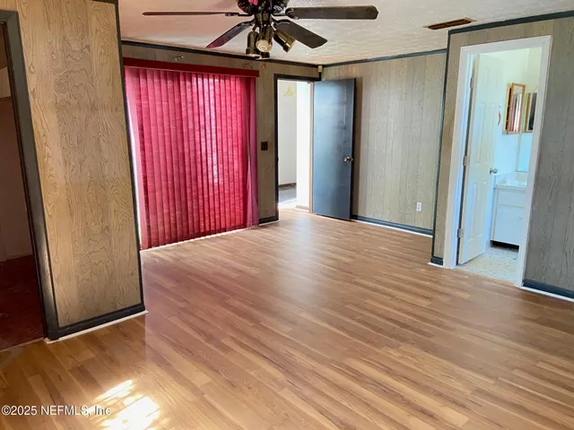 a view of closet area