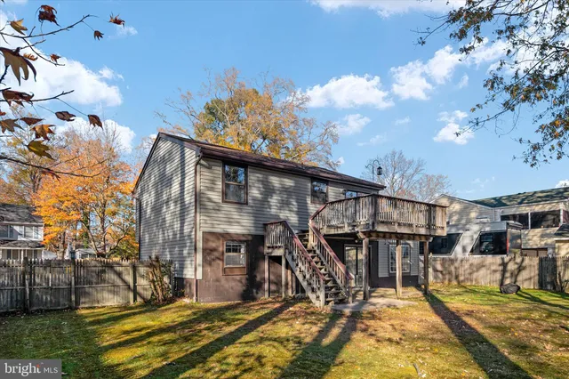 a view of a swimming pool with an outdoor space