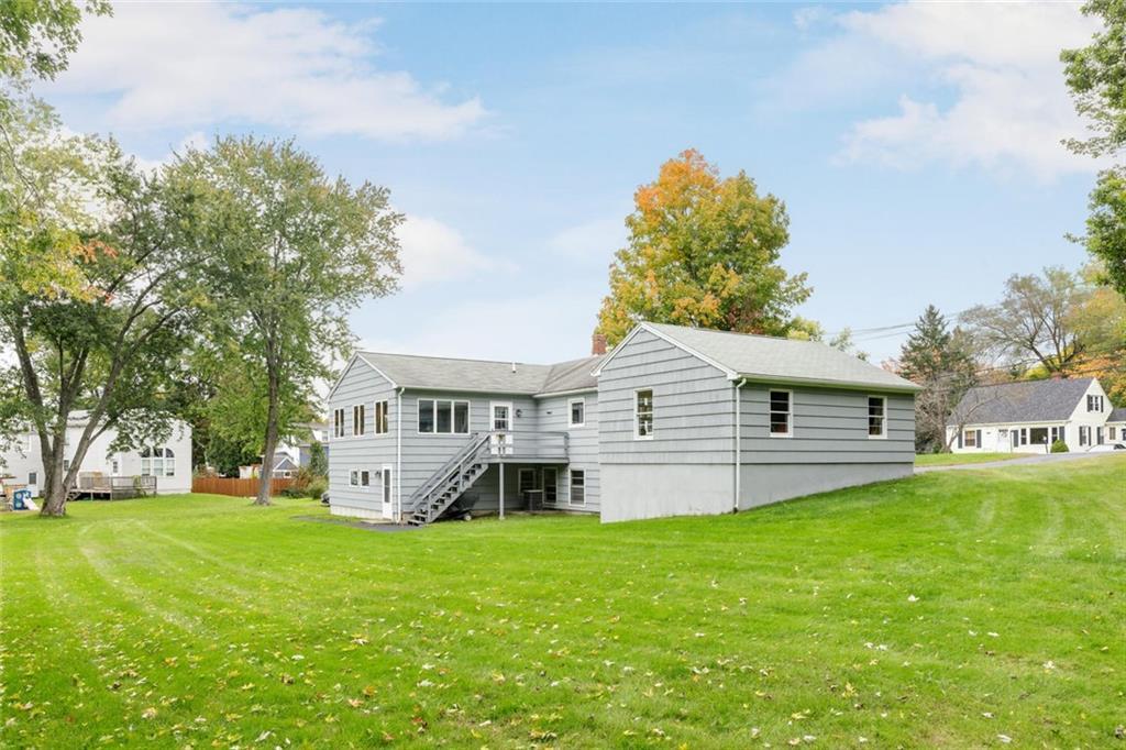 83 New Gorham Road Westbrook, ME 04092 - Photo 19 of 21 Large back yard showing the deck...