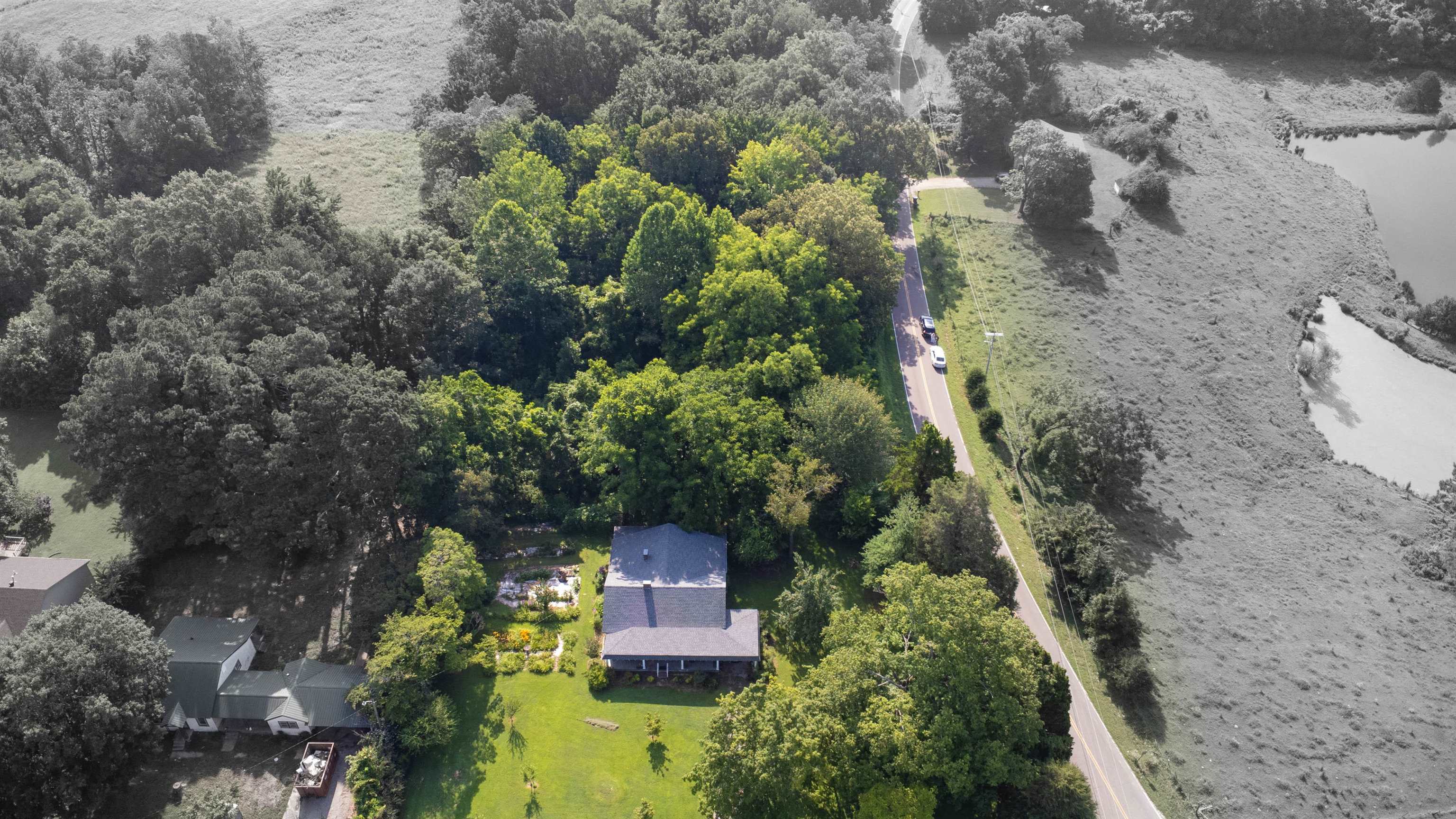 2440 Edith-Nankipoo Road Ripley, TN 38063 - Photo 25 of 27 an aerial view of a house with a yard