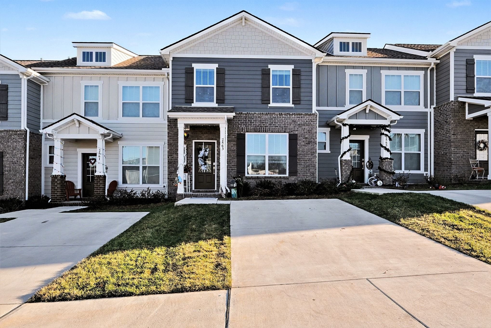 2563 Drumwright Way Columbia, TN 38401 - Photo 1 of 28 a front view of a house with garden