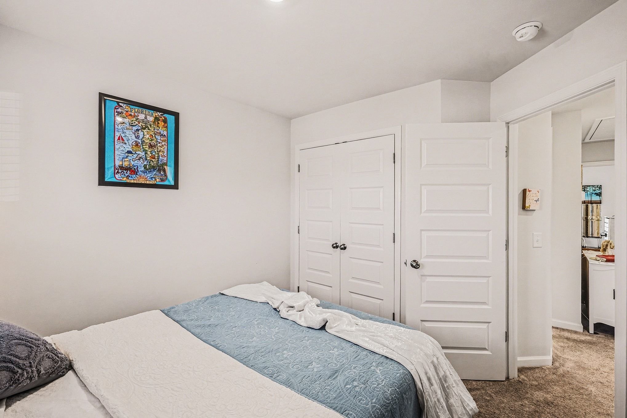 2563 Drumwright Way Columbia, TN 38401 - Photo 5 of 28 a bedroom with a bed and a walk in closet