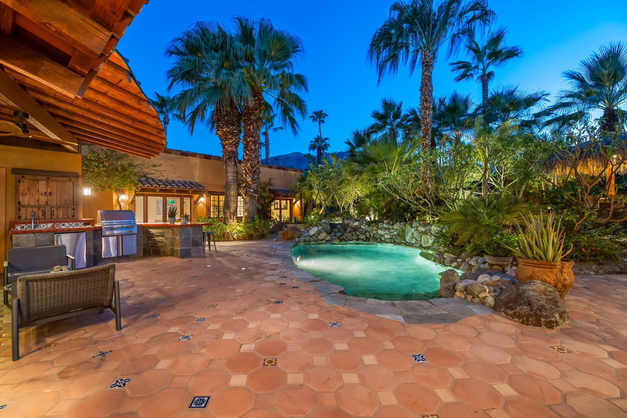 71429 Mirage Road Rancho Mirage, CA 92270 - Photo 14 of 65 a view of a backyard