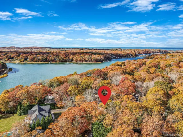 a view of a city and lake view