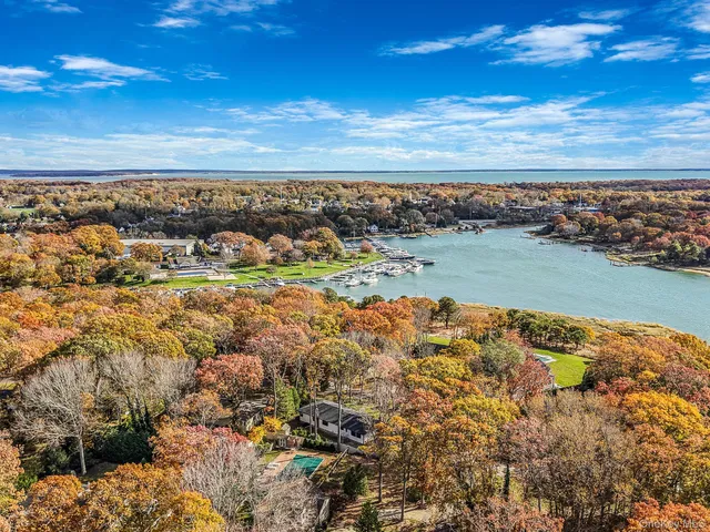 a view of city and ocean
