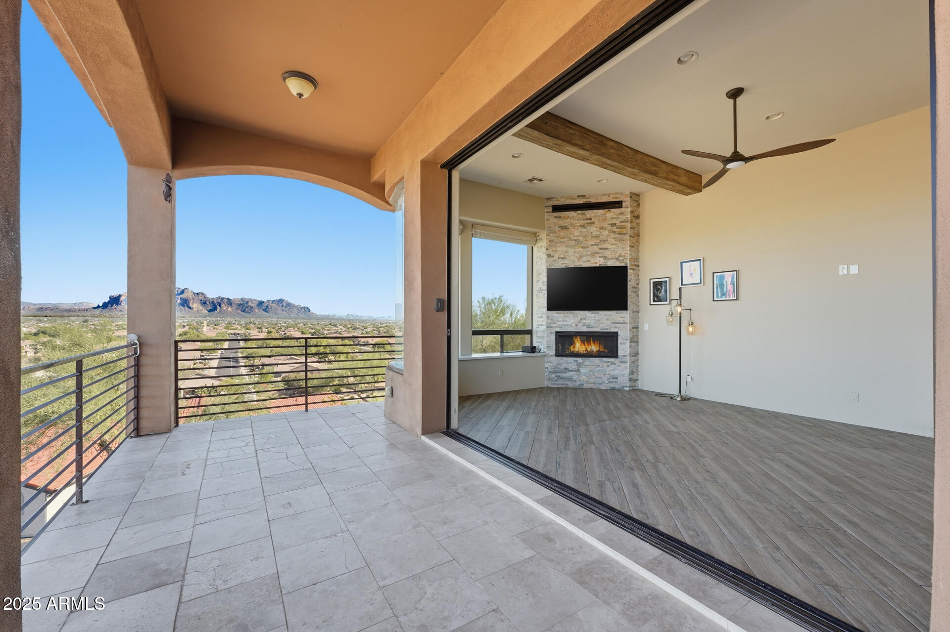 634 North Signal Butte Road Mesa, AZ 85207 - Photo 18 of 71 Covered Balcony