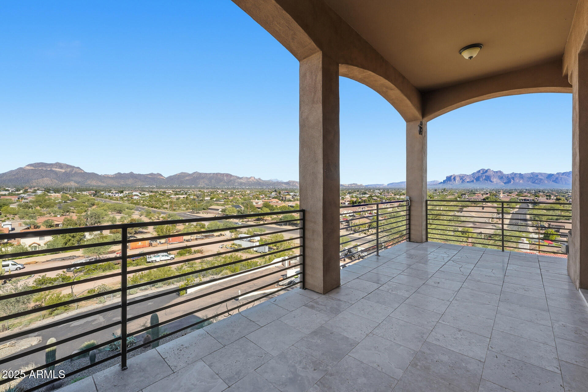 634 North Signal Butte Road Mesa, AZ 85207 - Photo 19 of 71 Covered Balcony w/ Sweeping Views