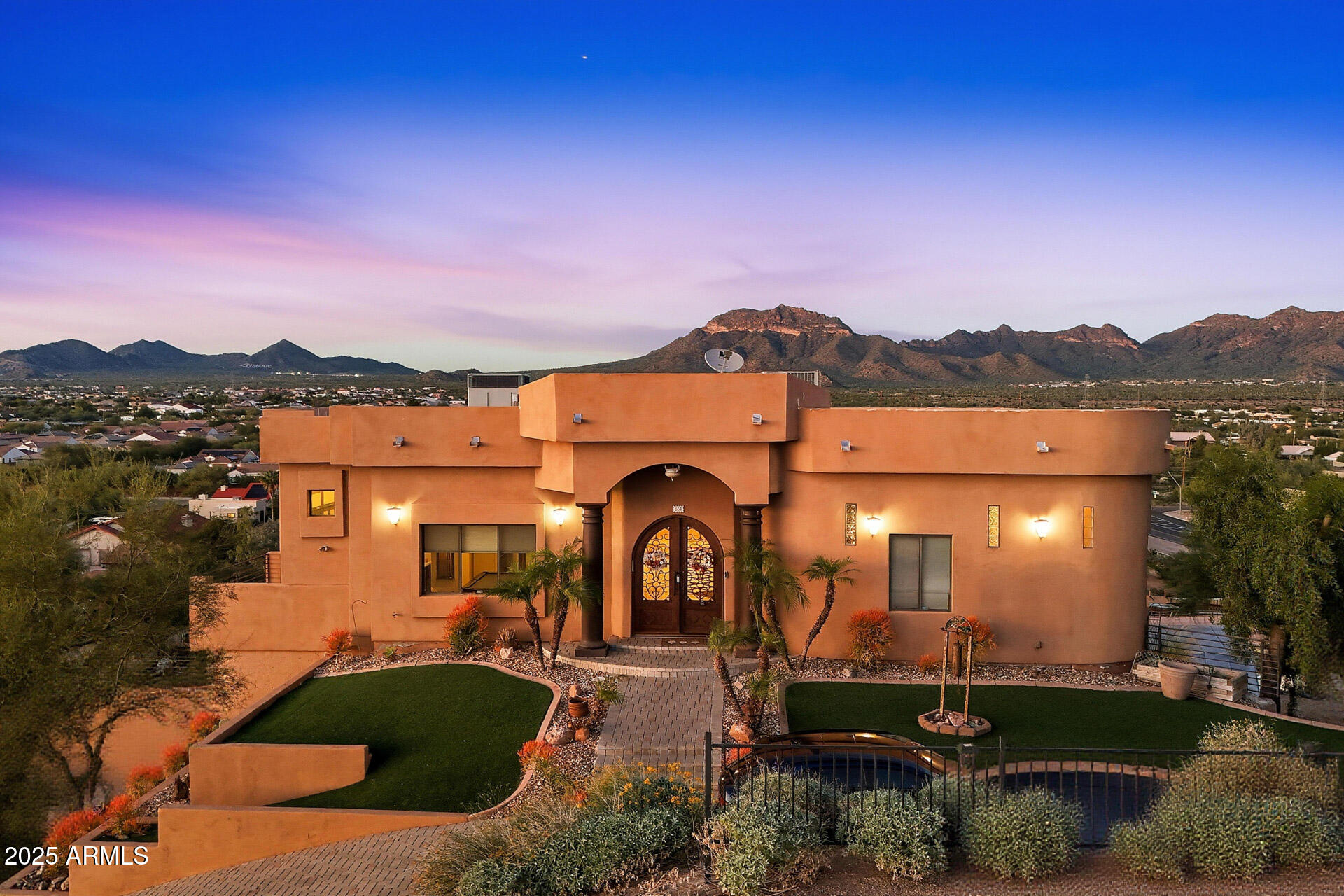 634 North Signal Butte Road Mesa, AZ 85207 - Photo 2 of 71 Twilight Exterior